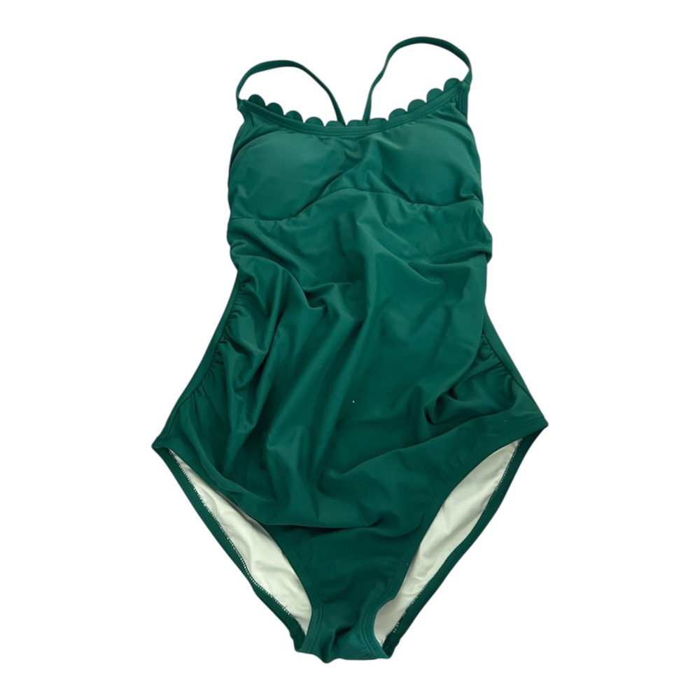 NWT Cupshe Maternity Scalloped One-Piece Swimsuit